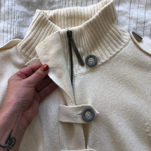 KENSIE Cream Sweater - Picture 5 of 5